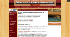 Desktop Screenshot of belmontyouthbasketball.com